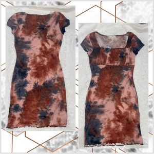 Brown Mini Dress
